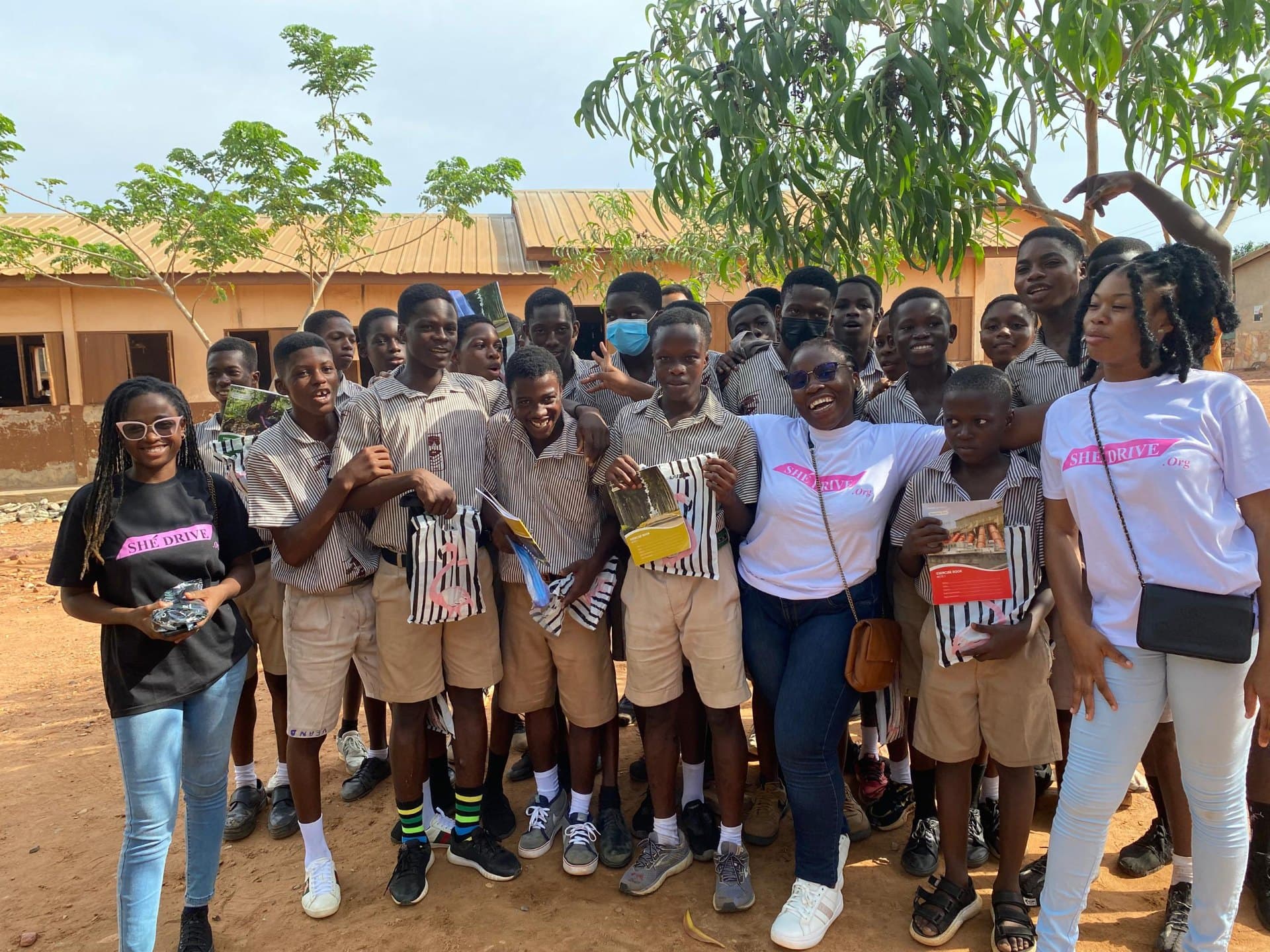 Students with Vital Code team